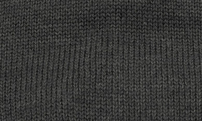 Portolano Merino Wool Beanie In Heather Charcoal