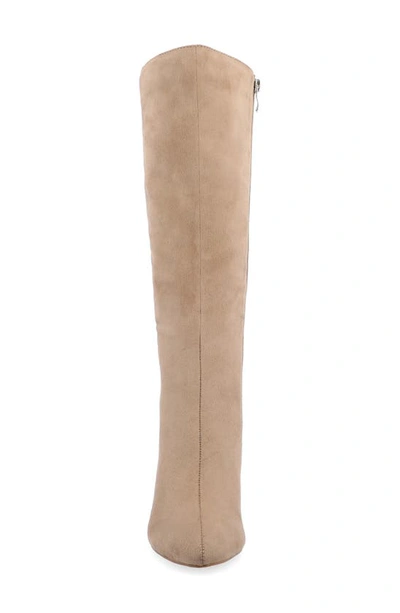 Journee Collection Ameylia Boot In Beige