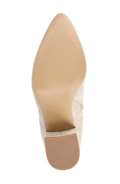 Shop Journee Collection Ameylia Boot In Bone