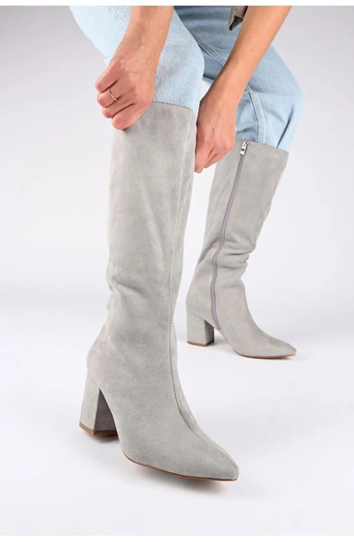 Journee Collection Ameylia Boot In Grey
