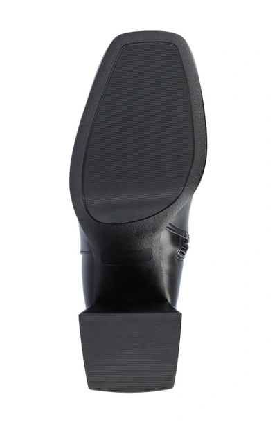 Journee Collection Mylah Block Heel Boot In Black