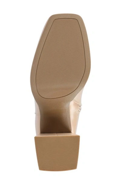 Journee Collection Mylah Block Heel Boot In Beige