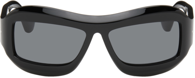 Shop Port Tanger Black Zarin Sunglasses In Black/black
