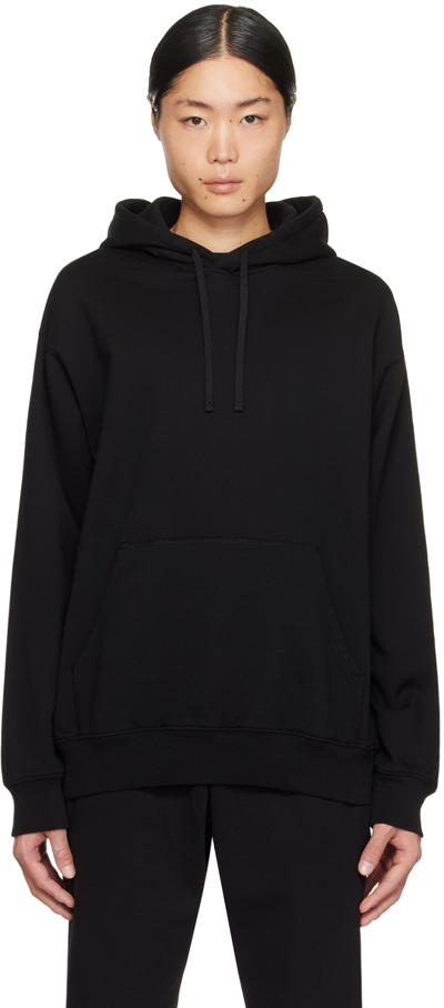 Shop Reigning Champ Black Midweight Hoodie In 001 Black