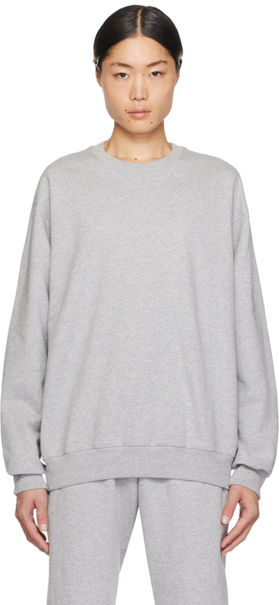Shop Reigning Champ Gray Midweight Sweatshirt In H Grey