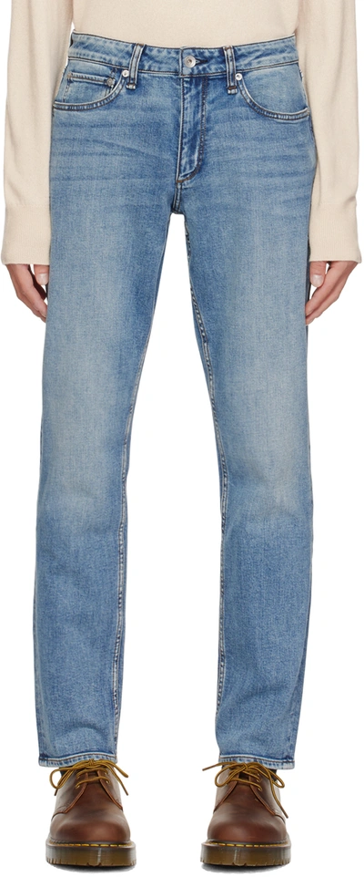 Shop Rag & Bone Blue Fit 3 Jeans In Gordon