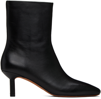 3.1 Phillip Lim Black Nell Boots In Ba001 Black
