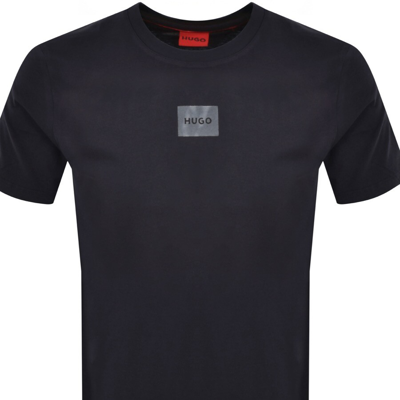 Shop Hugo Diragolino T Shirt Navy