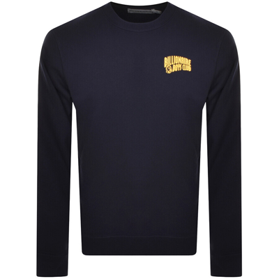 Shop Billionaire Boys Club Arch Logo Sweatshirt Navy
