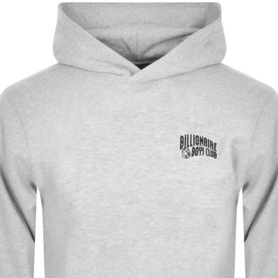 Shop Billionaire Boys Club Small Arch Logo Hoodie Grey