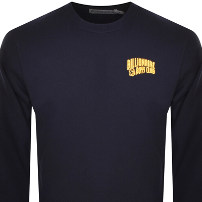 Shop Billionaire Boys Club Arch Logo Sweatshirt Navy