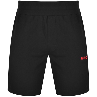 Shop Hugo Lounge Linked Shorts Black