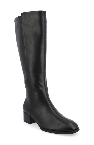 Journee Collection Devri Tall Boots In Black