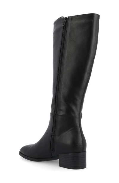Journee Collection Devri Tall Boots In Black
