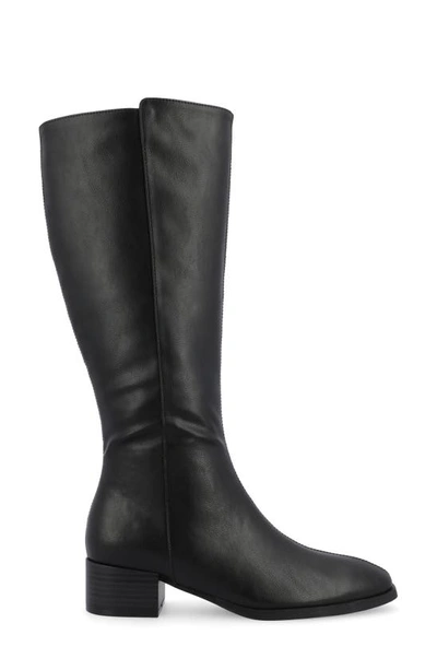 Journee Collection Devri Tall Boots In Black