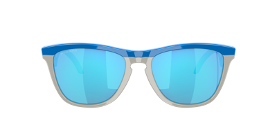 Shop Oakley Man Sunglasses Oo9289 Frogskins™ Hybrid In Prizm Sapphire
