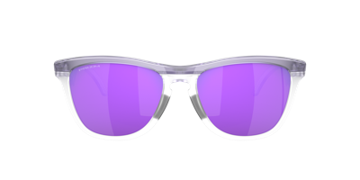 Shop Oakley Man Sunglasses Oo9289 Frogskins™ Hybrid In Prizm Violet