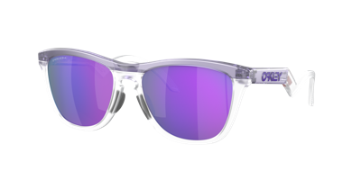 Shop Oakley Man Sunglass Oo9289 Frogskins™ Hybrid In Prizm Violet