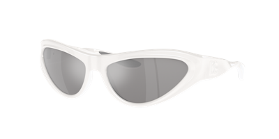 Shop Dolce & Gabbana Dolce&gabbana Unisex Sunglass Dg6190 In Light Grey Mirror Silver 80