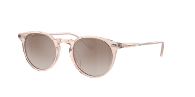 Oliver Peoples Unisex Sunglass Ov5529su N.02 Sun In Tuscan Brown Gradient Mirror
