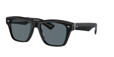 Oliver Peoples Sixties Square-frame Sunglasses In Blue Polar