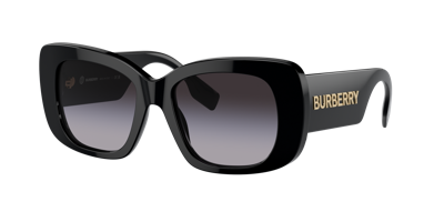 Shop Burberry Woman Sunglass Be4410 In Grey Gradient
