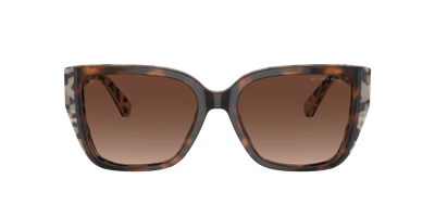 Shop Michael Kors Woman Sunglass Mk2199 Acadia In Brown Gradient Polar