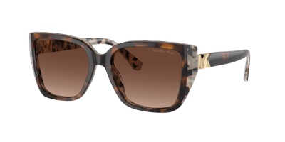 Shop Michael Kors Woman Sunglass Mk2199 Acadia In Brown Gradient Polar