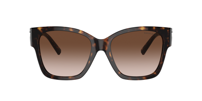 Shop Tiffany & Co . Woman Sunglasses Tf4216f In Brown Gradient