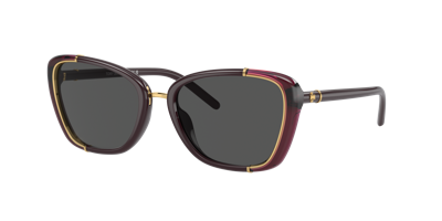 Tory Burch Woman Sunglass Ty9074u In Dark Grey