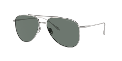 Shop Giorgio Armani Woman Sunglass Ar6152 In Grey