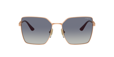Shop Vogue Eyewear Woman Sunglasses Vo4284s In Grey Gradient Dark Blue