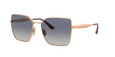 Vogue Eyewear Vo4284s Square-frame Sunglasses In Grey Gradient Dark Blue
