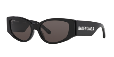 Shop Balenciaga Woman Sunglass Bb0258s In Grey
