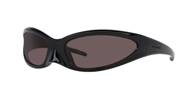 Balenciaga Skin Xxl Cat-eye Sunglasses In Grey