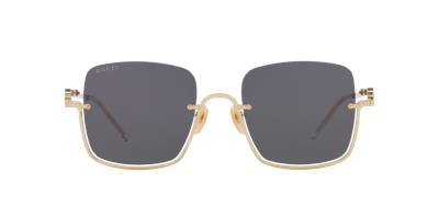 Gucci Oversized-sonnenbrille Mit Gg In Grey