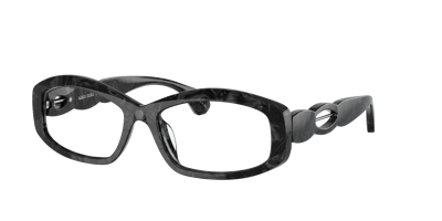 Alain Mikli Woman Sunglass A05502 In Photo Clear To Grey Quarz