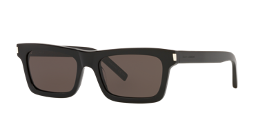 Saint Laurent Womens Sl 461 Betty Rectangle-frame Acetate Sunglasses In Black