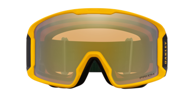 Shop Oakley Unisex Sunglass Oo7070 Line Miner™ L Sage Kotsenburg Signature Series Snow Goggles In Prizm Sage Gold Iridium