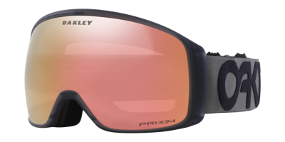 Shop Oakley Unisex Sunglass Oo7104 Flight Tracker L Snow Goggles In Prizm Rose Gold Iridium