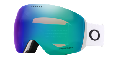 Oakley Womens Oo7050  Flight Deck Acetate Ski Goggles White In Prizm Snow Argon Iridium