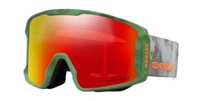 Shop Oakley Unisex Sunglass Oo7070 Line Miner™ L Stale Sandbech Signature Series Snow Goggles In Prizm Snow Torch Iridium