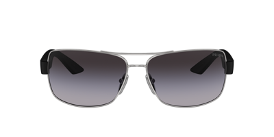 Prada Linea Rossa Man Sunglass Ps 50zs In Gradient Grey