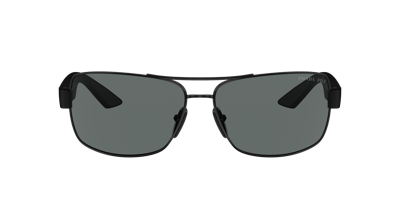 Shop Prada Linea Rossa Man Sunglasses Ps 50zs In Polar Dark Grey