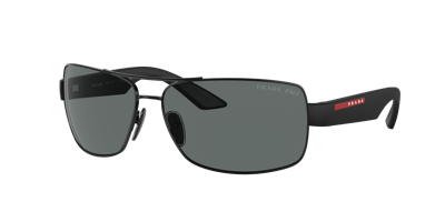 Prada Linea Rossa Man Sunglass Ps 50zs In Polar Dark Grey