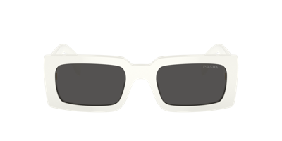 Shop Prada Woman Sunglasses Pr A07s In Dark Grey
