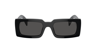Prada Woman Sunglass Pr A07s In Dark Grey