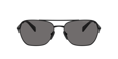 Prada Woman Sunglass Pr A50s In Dark Grey Polar