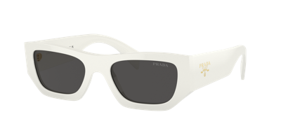 Shop Prada Unisex Sunglass Pr A01s In Dark Grey