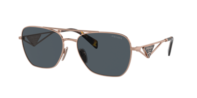 Prada Pilot Frame Sunglasses Sunglasses In Dark Grey